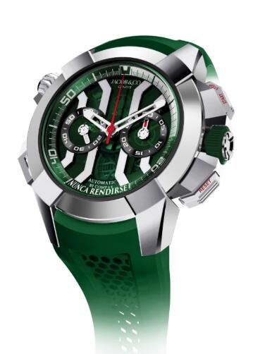 Jacob & Co EC323.20.AC.AC.ABRUA Epic X Chrono Titanium Green replica watch
